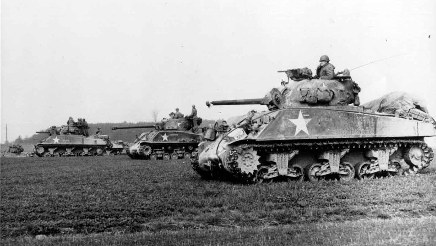 sherman tank 1453